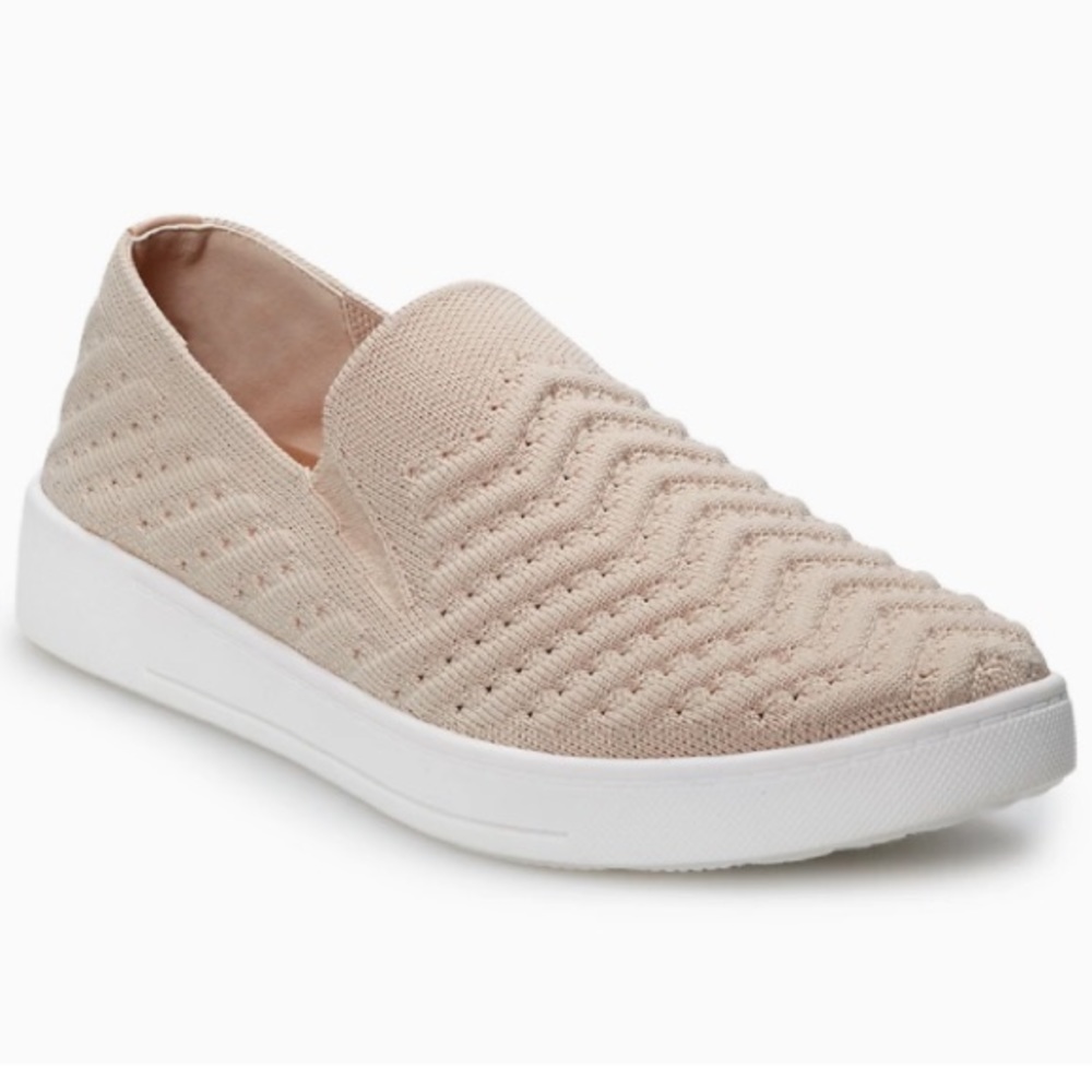 {Sonoma} Ortholite Light Pink Breathable Slip-On Sneakers, NEVER WORN, NEW, GIFT